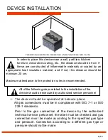 Предварительный просмотр 9 страницы OZTI OWG 4070 User Manual