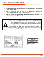 Preview for 10 page of OZTI OWG 4070 User Manual