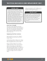 Preview for 13 page of OZtrail Blitz 3 Pop Up Owner'S Manual