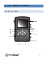 Предварительный просмотр 8 страницы OZtrail CAM-H016-F Owner'S Manual