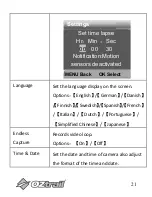 Предварительный просмотр 21 страницы OZtrail CAM-H016-F Owner'S Manual