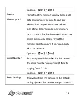 Предварительный просмотр 23 страницы OZtrail CAM-H016-F Owner'S Manual