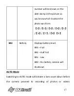 Предварительный просмотр 17 страницы OZtrail CAM-H08-F Owner'S Manual