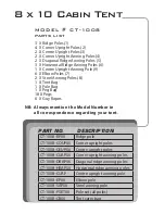 Preview for 5 page of OZtrail CT-1008 Owner'S Manual