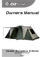 OZtrail DTC-BU6-B Owner'S Manual preview