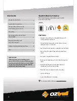 Preview for 2 page of OZtrail DTH-SB2C-C Owner'S Manual