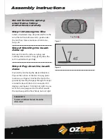 Preview for 4 page of OZtrail DTH-SB2C-C Owner'S Manual