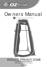 OZtrail DTMENSPU-B Owner'S Manual предпросмотр