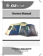 OZtrail DTS-HIG-B Owner'S Manual preview