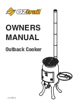 Preview for 1 page of OZtrail Outback Cooker Owner'S Manual