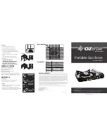 Предварительный просмотр 2 страницы OZtrail OZ2210 Instruction Manual