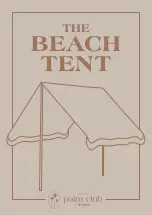 Preview for 1 page of OZtrail palm club BEACH TENT Manual