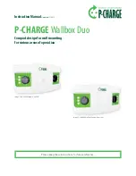 P-Charge Wallbox Duo Instruction Manual preview