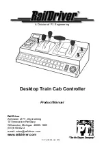 P.I. Engineering RailDriver Product Manual предпросмотр