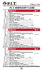 Preview for 23 page of P.I.T. PH20-2.0 Instructions Manual