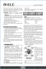 Preview for 10 page of P.I.T. PHP120-C User Manual