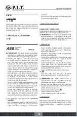 Preview for 14 page of P.I.T. PHP160-C User Manual