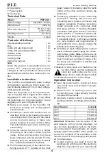 Preview for 5 page of P.I.T. PMI140-C Operation Manual