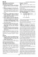 Preview for 13 page of P.I.T. PMIG145-C1 Instruction Manual