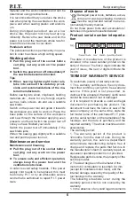 Preview for 7 page of P.I.T. PROFESSIONL PSA115-C1 Operation Manual