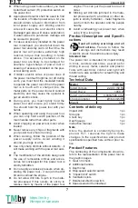 Preview for 8 page of P.I.T. PSB16-C Operation Manual