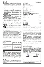 Предварительный просмотр 6 страницы P.I.T. PSR18-D3 PROMO Operation Manual