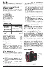 Preview for 5 page of P.I.T. PTIG200-C Operation Manual