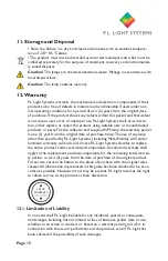 Preview for 15 page of P.L.LIGHT SYSTEMS NXT-LP 1000W Instruction Manual