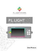 P.L.LIGHT SYSTEMS P.L.LIGHT IQ User Manual preview
