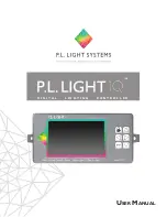 Предварительный просмотр 1 страницы P.L.LIGHT SYSTEMS P.L.LIGHT IQ User Manual