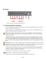 Preview for 10 page of P.L.LIGHT SYSTEMS P.L.LIGHT IQ User Manual