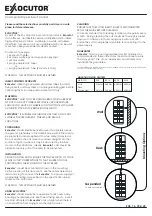 Предварительный просмотр 1 страницы P+L Systems EXOCUTER EX6 Manual