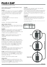 P+L Systems PlusZap PZ16 Manual preview