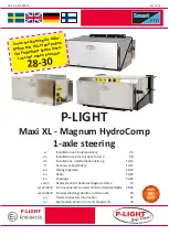 p-light Maxi XL Magnum HydroComp Installation And Instructions For Use preview