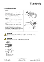 Предварительный просмотр 67 страницы P.Lindberg 43cc Original Manual