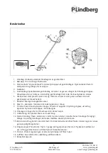 Предварительный просмотр 8 страницы P.Lindberg 52cc Original Manual