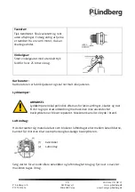 Предварительный просмотр 20 страницы P.Lindberg 52cc Original Manual