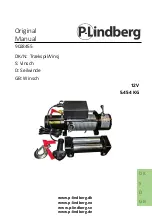 P.Lindberg 9028455 Original Manual preview