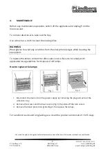 Preview for 18 page of P.Lindberg 9037404 Original Manual