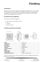 Предварительный просмотр 40 страницы P.Lindberg 9039267 Original Manual