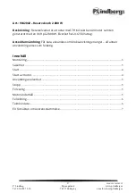 Preview for 12 page of P.Lindberg 9042042 Original User Manual