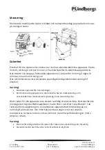 Preview for 13 page of P.Lindberg 9042042 Original User Manual