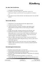 Preview for 22 page of P.Lindberg 9042042 Original User Manual