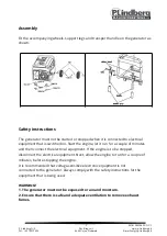 Preview for 29 page of P.Lindberg 9042042 Original User Manual