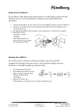 Предварительный просмотр 35 страницы P.Lindberg 9042043 Original User Manual