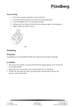 Preview for 11 page of P.Lindberg 9051577 Original Manual