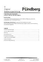 Preview for 13 page of P.Lindberg 9051583 Original Manual