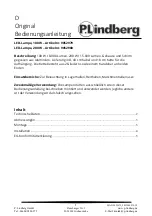 Preview for 13 page of P.Lindberg 9052979 Original User Instructions