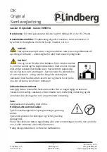 Предварительный просмотр 3 страницы P.Lindberg 9055914 Manual