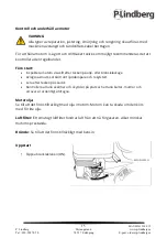 Предварительный просмотр 40 страницы P.Lindberg 9056555 Manual